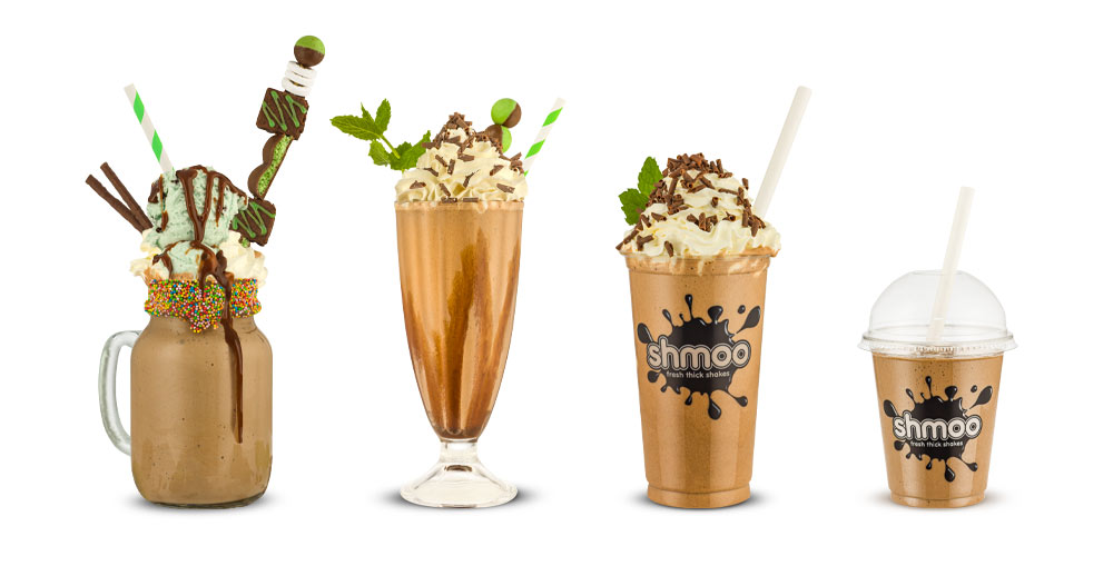 Shmoo mátovočokoládový milkshake