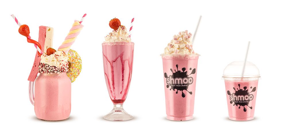 Shmoo jahodový milkshake